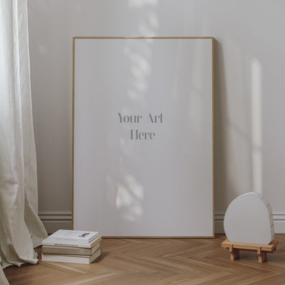 Frame Mockup Bundle. DIN A, 1x1 Format & (4:5) 7x8, etc. Wooden Frame Mockup. Canvas Mockup. Poster Mockup. Wall Art Mockup l COLLECTION 0 l l